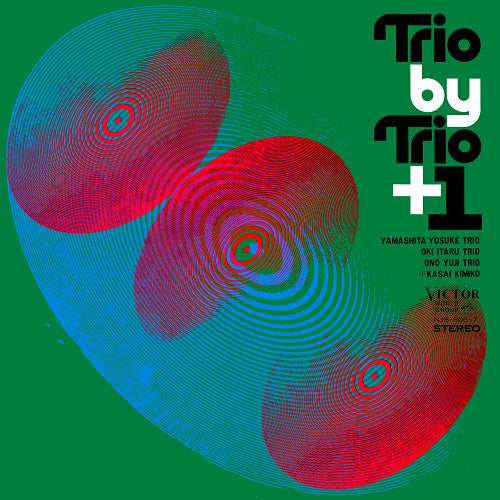 Yamashita Yosuke Trio,Ohno Yuji Trio,Oki Itaru Trio, Kasai Kumiko Trio By Trio + 1 2LP