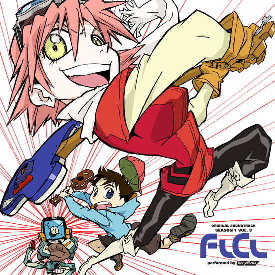 the pillows FLCL Season 1 Vol. 3 (Original Soundtrack) 2LP (Blue Vinyl)