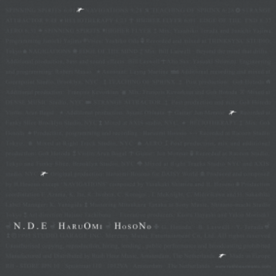 Haruomi Hosono - N.D.E. 2LP