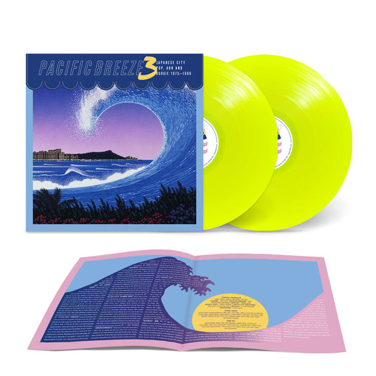 V/A - Pacific Breeze Pacific Breeze Volume 3: Japanese City Pop, AOR & Boogie 1975-1987 2LP (Pineapple Yellow Vinyl)