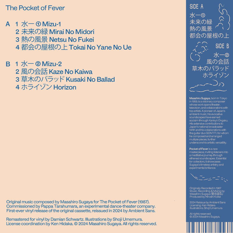 Load image into Gallery viewer, Masahiro Sugaya - The Pocket of Fever LP (Pre-Order)
