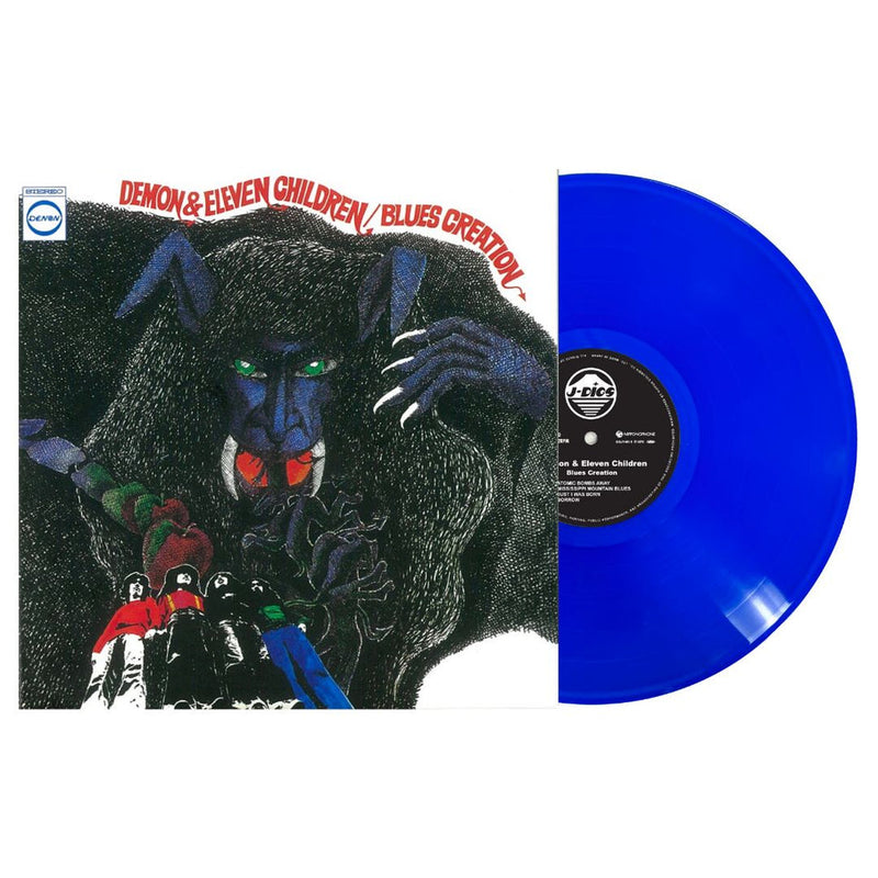 Load image into Gallery viewer, Blues Creation - Demon &amp; Eleven Children LP (Blue Vinyl - Pre-Order)
