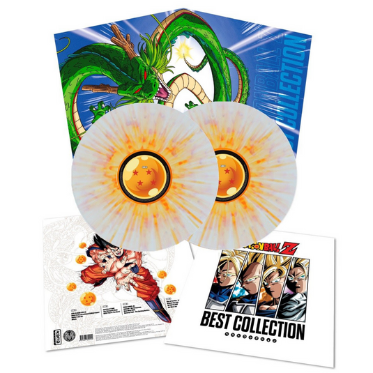 Various Artists - Dragon Ball Z - Best Collection (Japan Expo Edition 2025 -Orange & White Splatter) 2LP