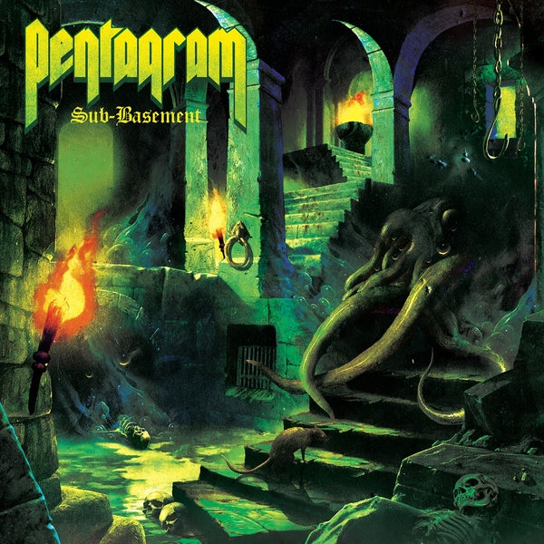 Pentagram - Sub-Basement LP (Yellow/Orange/Blue Vinyl - Ltd. to 150)