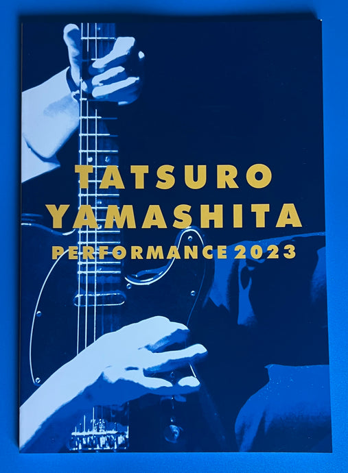 Tatsuro Yamashita Performance 2023 Program/Book