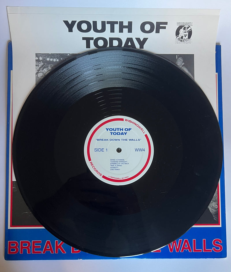 Load image into Gallery viewer, Youth of Today - Break Down the Walls LP (Used - Original Pressing)
