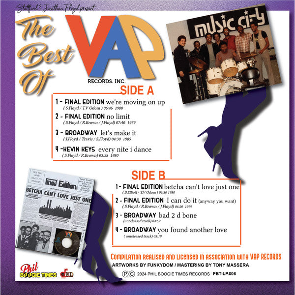 Load image into Gallery viewer, Various Artists - Best of VAP Records LP (Pre-Order)
