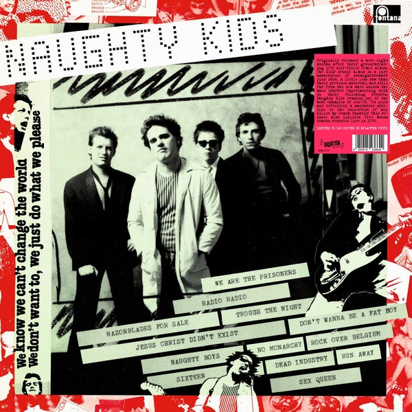 The Kids - Naughty Kids LP (Splatter Vinyl - RSD 2025 Indie Exclusive)