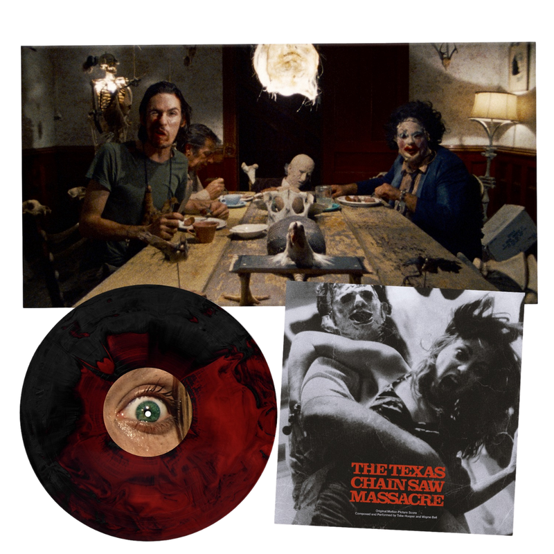 Load image into Gallery viewer, Tobe Hooper and Wayne Bell The Texas Chainsaw Massacre - Original Motion Picture Score (1974) LP (Pre-Order)
