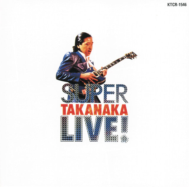 Masayoshi Takanaka - Super Takanaka Live! LP (Clear Vinyl - Pre-Order)