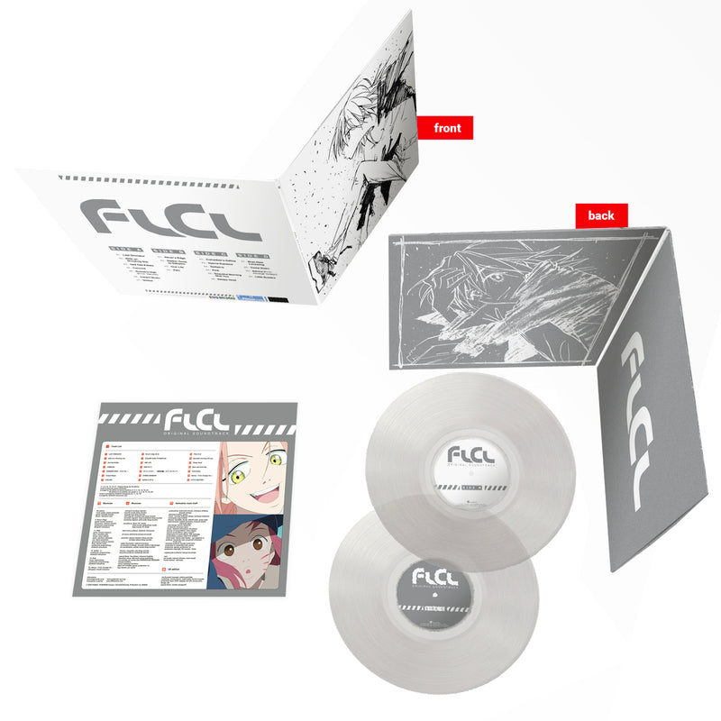 Load image into Gallery viewer, the pillows - FLCL Original Soundtrack 2LP (Clear Vinyl - Pre-Order)

