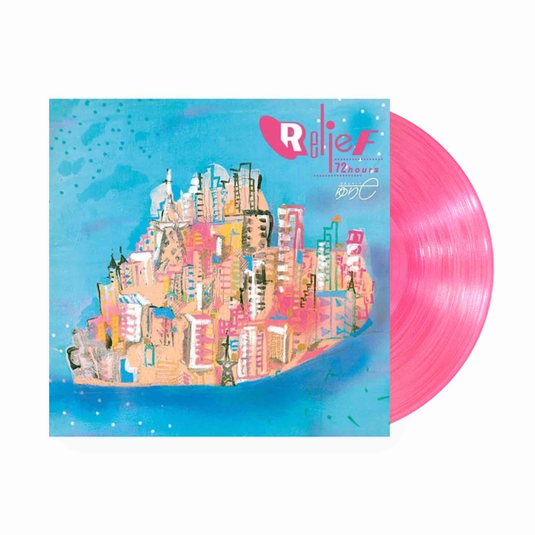 Yurie Kokubu - Relief 72 Hours LP (Clear Neon Pink Vinyl - Pre-Order)