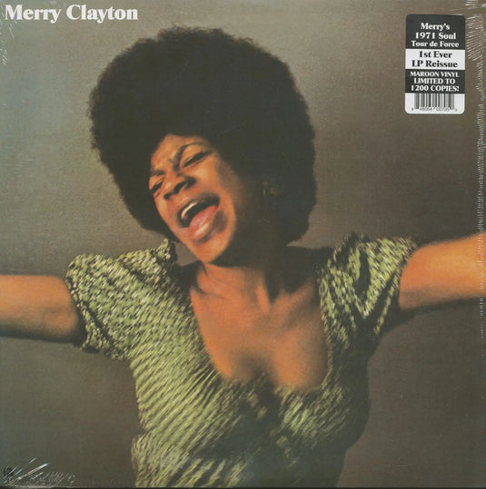 Merry Clayton - Merry Clayton LP (Maroon Vinyl - Limited to 1200)