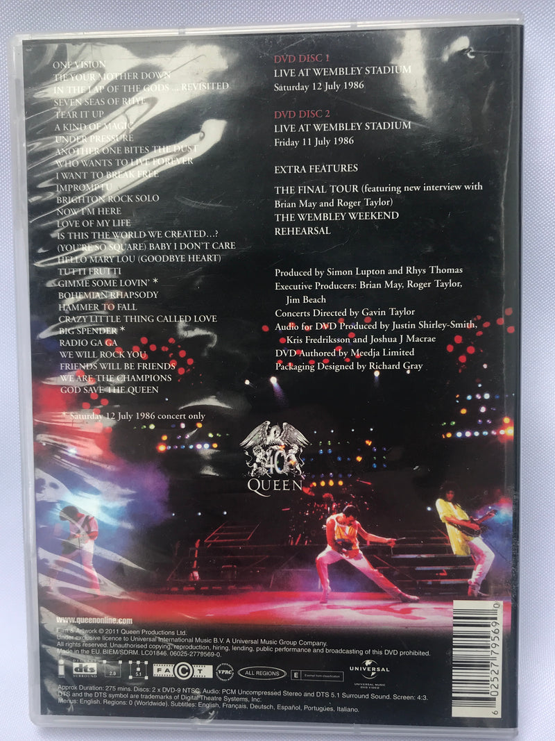 Load image into Gallery viewer, Queen - Live at Wembley Stadium 25th Anniversary Edition - Used DVD
