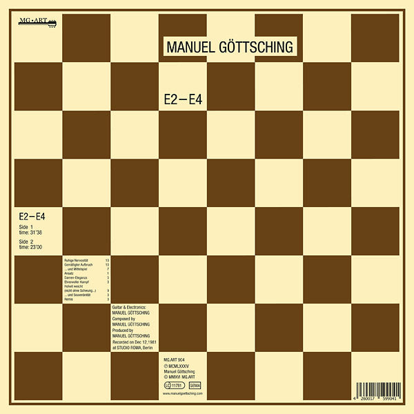 Manuel Gottsching - E2-E4 LP