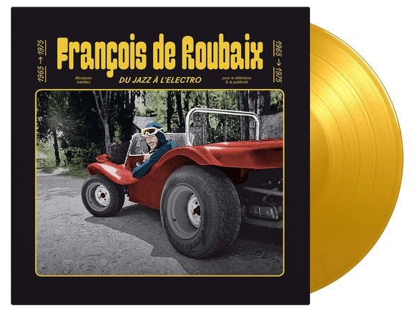 Francois de Roubaix - Du Jazz A L'electro 1965-1975 LP (Yellow Vinyl)