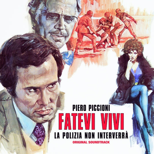 Piero Piccioni -  Fatevi Vivi La Polizia Non Interverra Soundtrack LP
