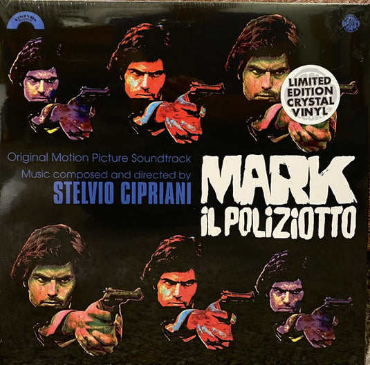 Stelvio Cipriani ‎– Mark Il Poliziotto Soundtrack LP (Clear Vinyl)