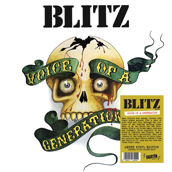 Blitz - Voice of a Generation LP (Green Vinyl)