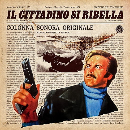 Guido e Maurizio de Angelis Il Cittadino Si Ribella A/K/A Street Law (1974 Original Soundtrack)