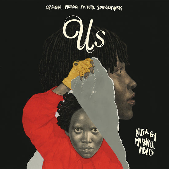 Load image into Gallery viewer, Michael Abels - Us Soundtrack 2LP (White Gold Red Stripe Vinyl)
