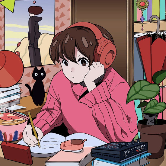 Load image into Gallery viewer, Grey October Sound - Lo-Fi Ghibli LP (Picture Disk)
