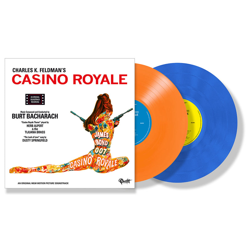 Load image into Gallery viewer, Burt Bacharach - Casino Royale 2LP (Orange &amp; Blue Vinyl)
