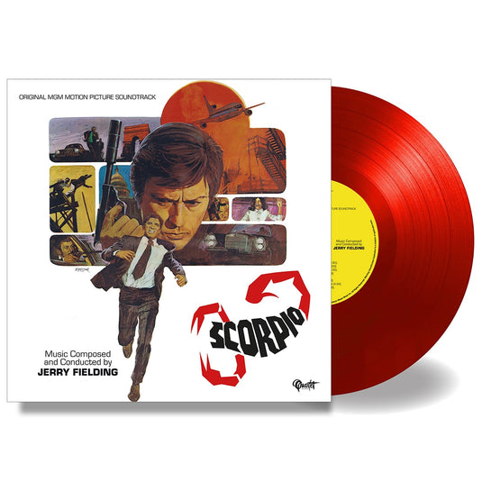 Jerry Fielding - Scorpio LP (Red Vinyl - Ltd. to 500)