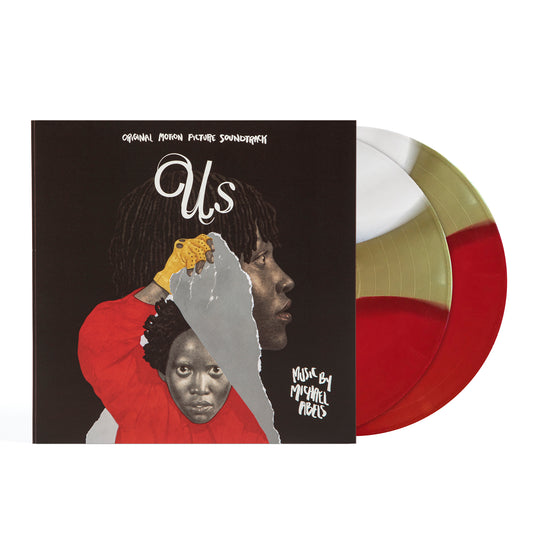 Michael Abels - Us Soundtrack 2LP (White Gold Red Stripe Vinyl)
